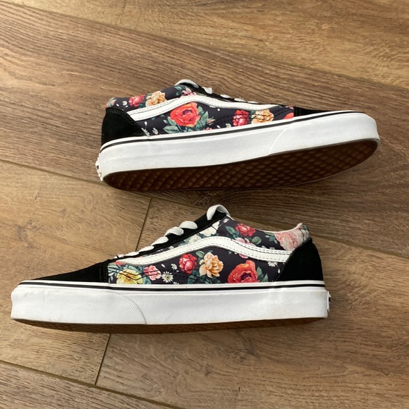 VANS - FLORAL OLD SKOOL * Sz:6.5 - Picture 3 of 7